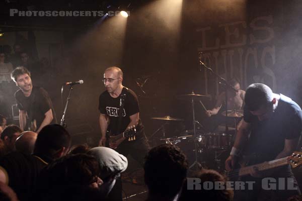 LES THUGS - 2008-06-12 - PARIS - La Maroquinerie - Thierry Méanard - Eric Sourice - Christophe Sourice - Pierre-Yves Sourice